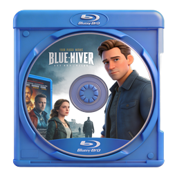 3D Blu-Ray Movie Case Icon - Premium Media Illustration