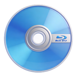 Blue Disc Icon - Premium 3D Optical Media