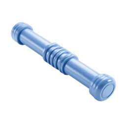 Blue Hand Grip Strengthener Exercise Icon - 3D Realistic