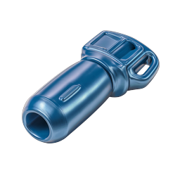 Blue Referee Whistle Icon - Sports Signaling