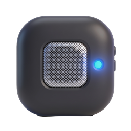 Portable Bluetooth Speaker Icon - Wireless Audio Device