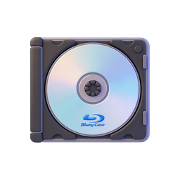 Premium 3D Blu-ray Disc Case Icon | HD Media Player