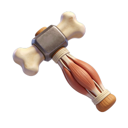 Bone and Muscle Grip Strengthener 3D Icon