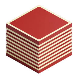 Stack of Books Icon - Isometric 3D Education Illustration