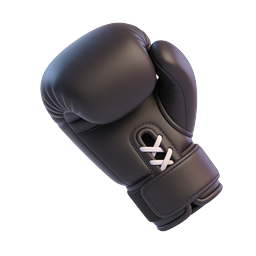 Icono de guante de boxeo para aplicaciones de deporte y fitness