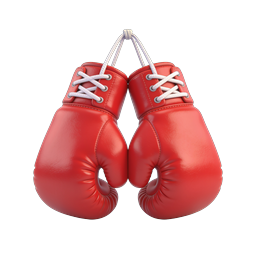 Red Boxing Gloves Icon - Premium Sports Equipment