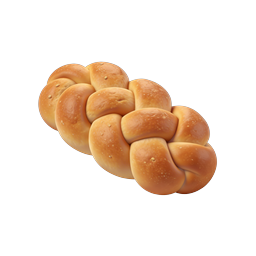 Braided Bread Loaf Icon | Artisan Bakery Food Icon