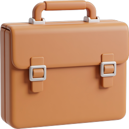 Stylish Briefcase Icon for Professional Use