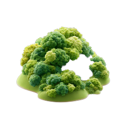 Fresh 3D Broccoli Vegetable Icon - Healthy Food Illustration