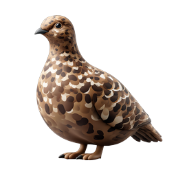 Brown Quail Bird Wildlife Nature Icon