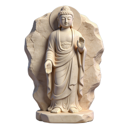 Buddha Statue Spiritual Meditation Icon