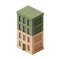 Isometric Building Icon | Architecture & Real Estate