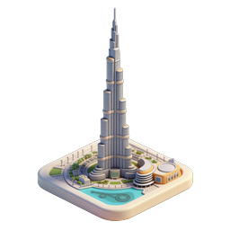 Burj Khalifa Icon - Stunning Architectural Design