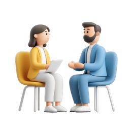Engaging Business Meeting Icon for Team Discussions