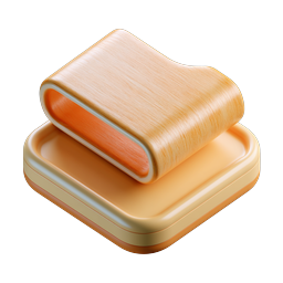 Butter Dish 3D Icon | Premium Dairy Food Symbol
