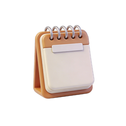 Stylish Notepad Icon for Productivity and Note-Taking