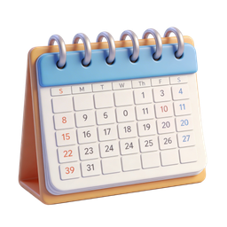 Stylish Desktop Calendar Icon for Scheduling Needs