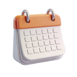 Modern Calendar Icon for Task Management