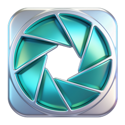 Camera Aperture Icon - 3D Photography App Icon