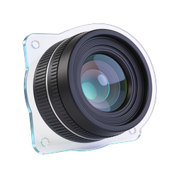 Camera Lens 3D Icon | Photography & Imaging
