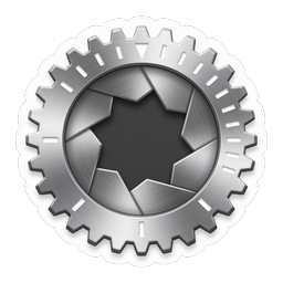 Camera Shutter Settings Icon - Metallic Photography Symbol