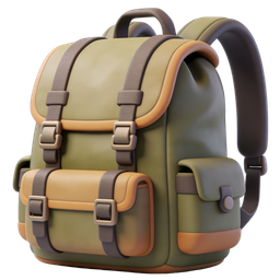 Stylish Backpack Icon for Travel and Education