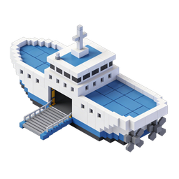 Stilvolles Boot-Icon für Transport und Reisen