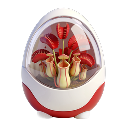 3D-иконка контейнера для плотоядного растения