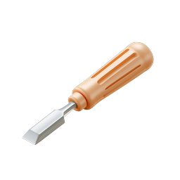 Carpenter Chisel Icon for Woodworking Projects