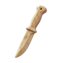 Elegant Carving Knife Icon for Culinary Use