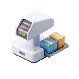 Modern Cash Register Icon for Retail Solutions