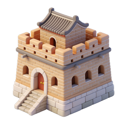 Charming Castle Icon for Storytelling and Adventure