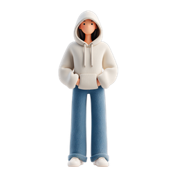 Casual Hoodie Icon for Modern Fashion Projects