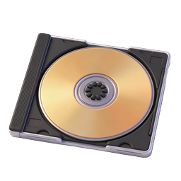 Icona custodia CD | Archiviazione media 3D realistica