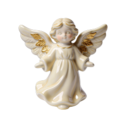 Ceramic Angel Figurine Christmas Holiday Icon