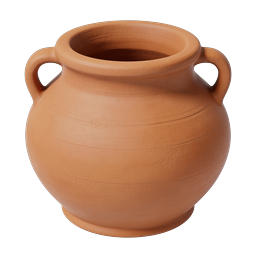 Ceramic Pot Icon for Gardening and Home Decor