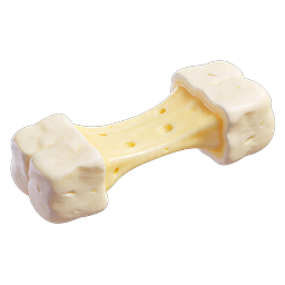 Melted Cheese Pull Icon - Realistic 3D Food Graphic