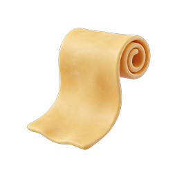 Cheese Slice Icon - 3D Dairy Food Illustration