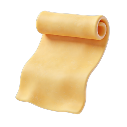 Cheese Slice Icon - Realistic 3D Food Illustration