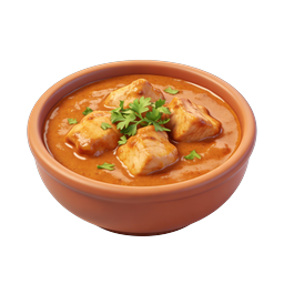 Chicken Curry Bowl 3D Icon | Indian Cuisine Illustration
