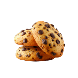 Chocolate Chip Cookies Icon - Freshly Baked Stack