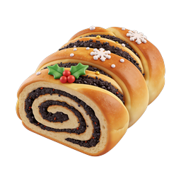 Icono de Tronco de Navidad | Postre Festivo Navideño