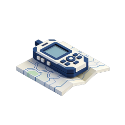 Isometric Circuit Board Electronics Device Icon