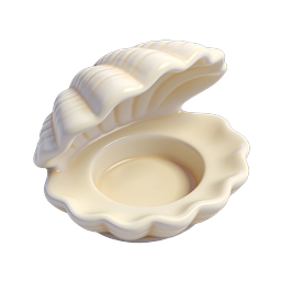 Elegant Clam Shell Trinket Box Icon
