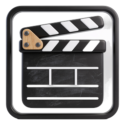 Clapperboard Film Production Icon | Cinema & Movie Clapper Slate