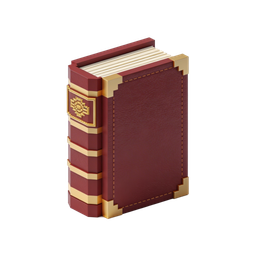 Elegant Classic Book Icon for Literature and Education