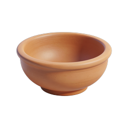 Clay Bowl Icon for Food and Cooking Themes
