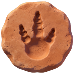 Clay Cactus Impression Desert Themed 3D Icon