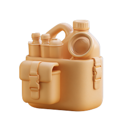 Clay Style Canteen Water Bottle Outdoor Gear Icon