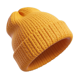 クレイスタイルの 3D トウモロコシ アイコン - 黄色の野菜